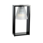 Light-Air Pöytävalaisin Kristalli/Musta - Kartell