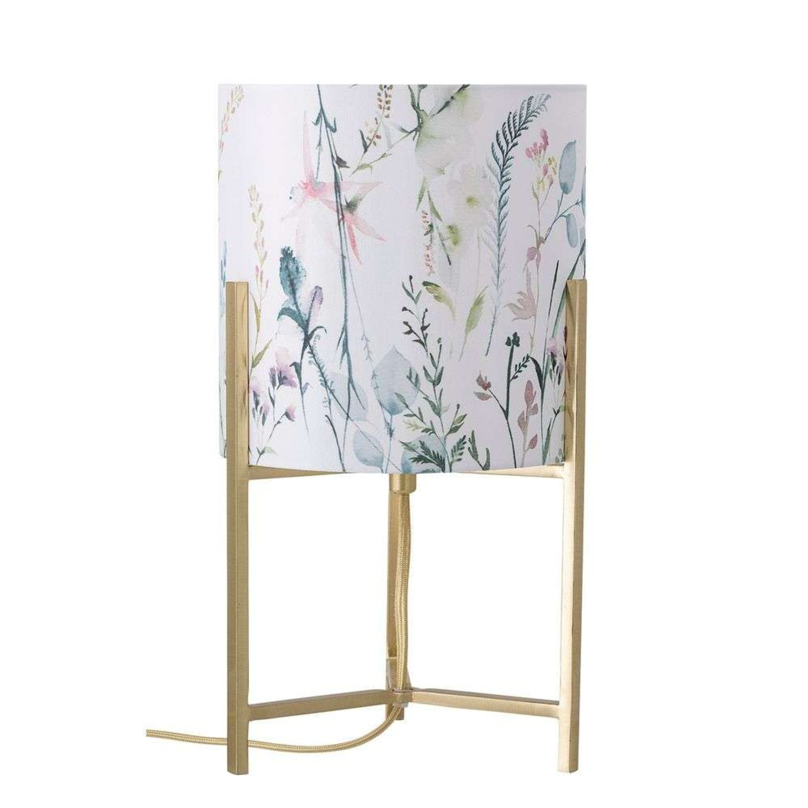 Simra Flower Candeeiro de Mesa Gold - Bloomingville