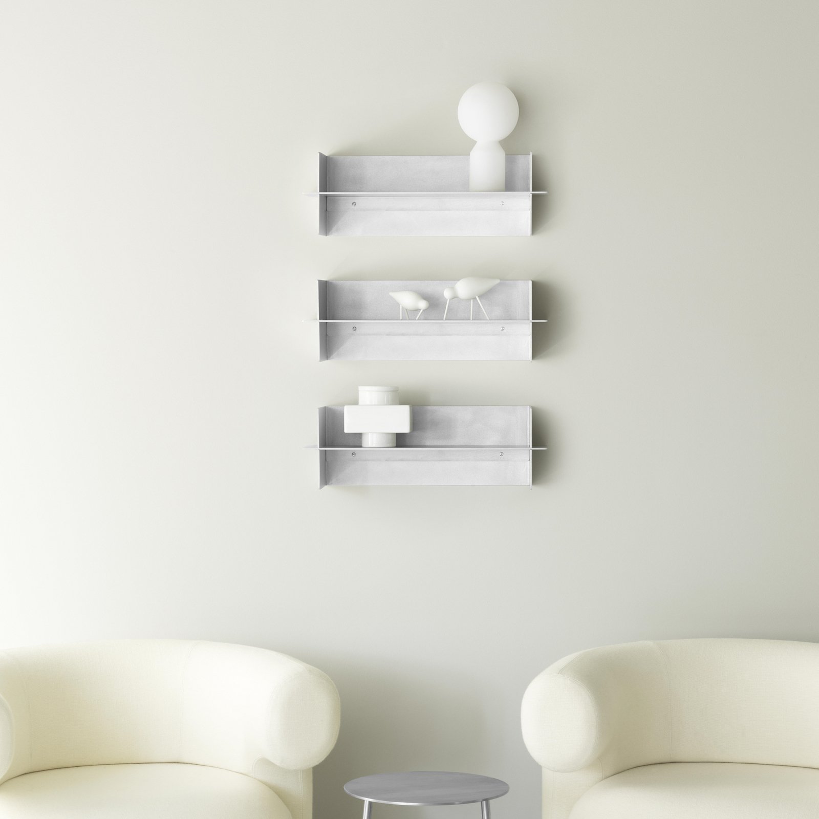 Aluminium-Regal, Länge 60 cm - Normann Copenhagen