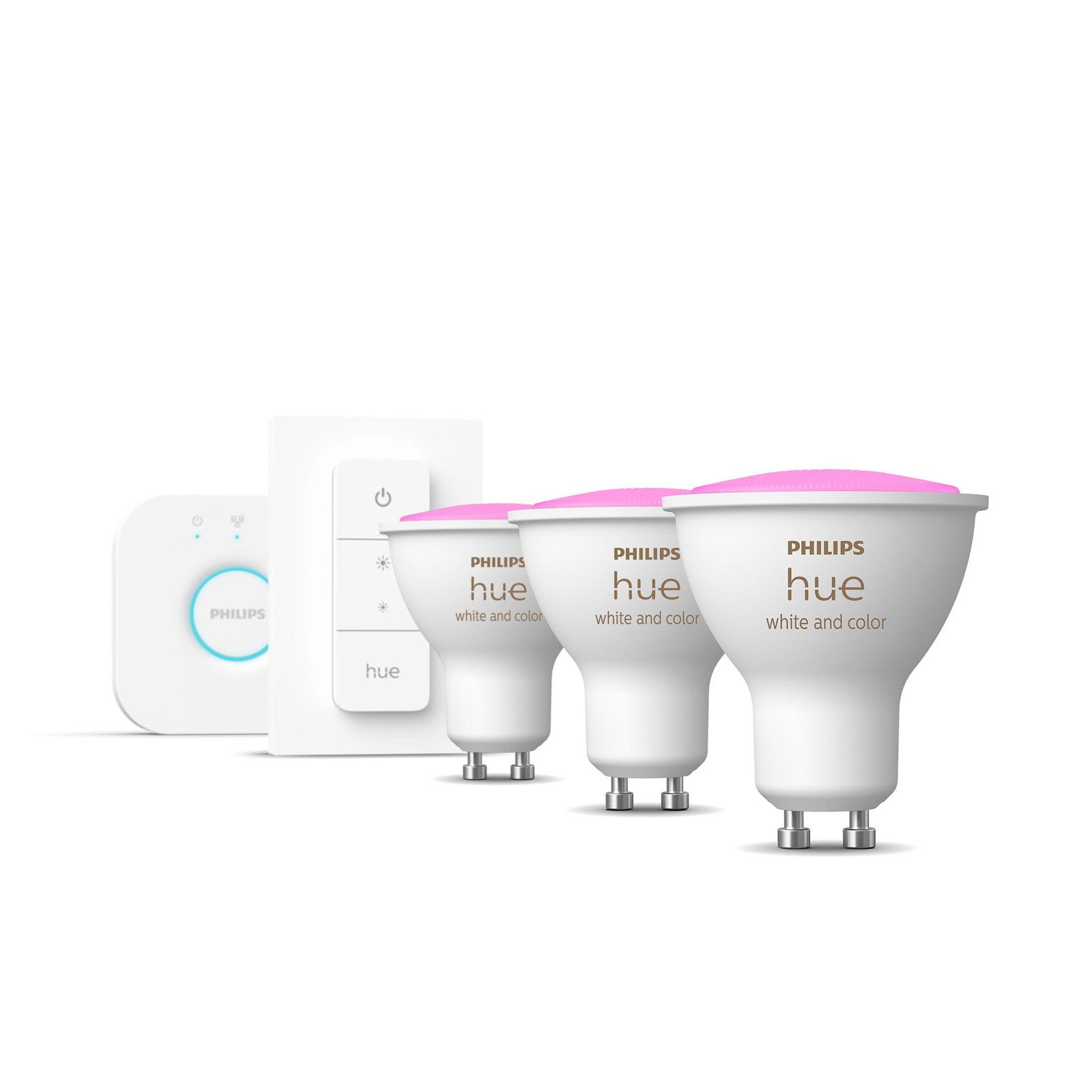 Philips Hue White & Color Ambiance GU10 starterkit