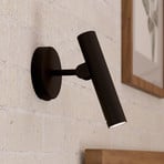 Applique a LED Almudaina, nero Larghezza 11 cm, acciaio