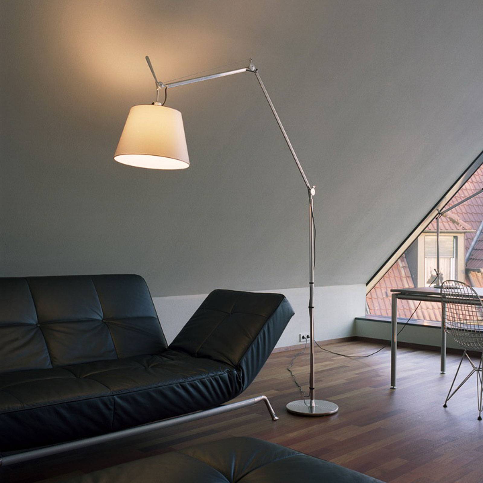 Artemide Tolomeo Mega LED Floor pergamin 36cm