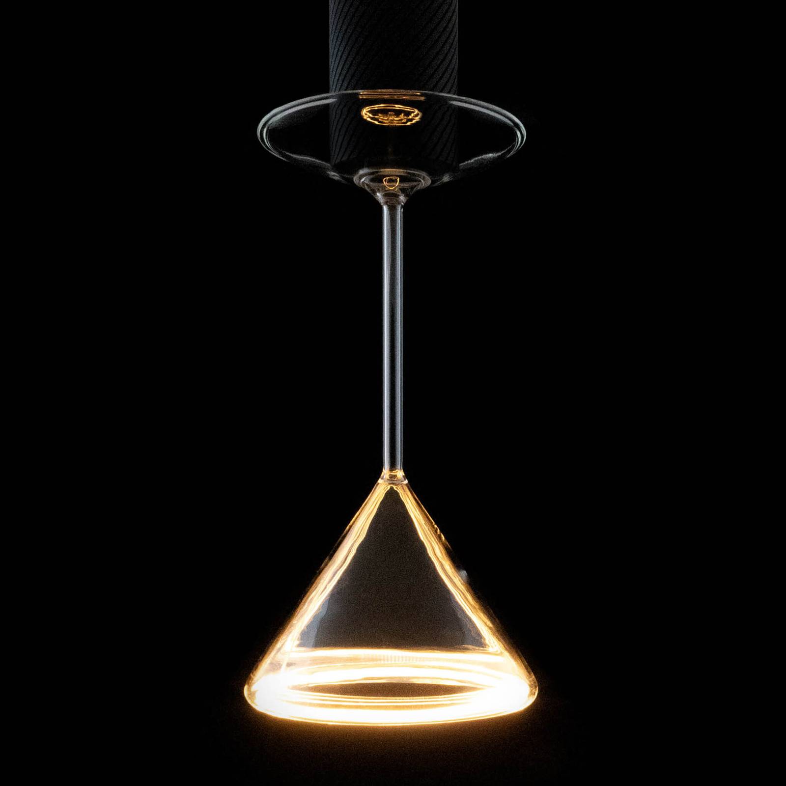 SEGULA LED-Leuchtmittel Floating Martini, E27, 6 W, 922 dim günstig online kaufen