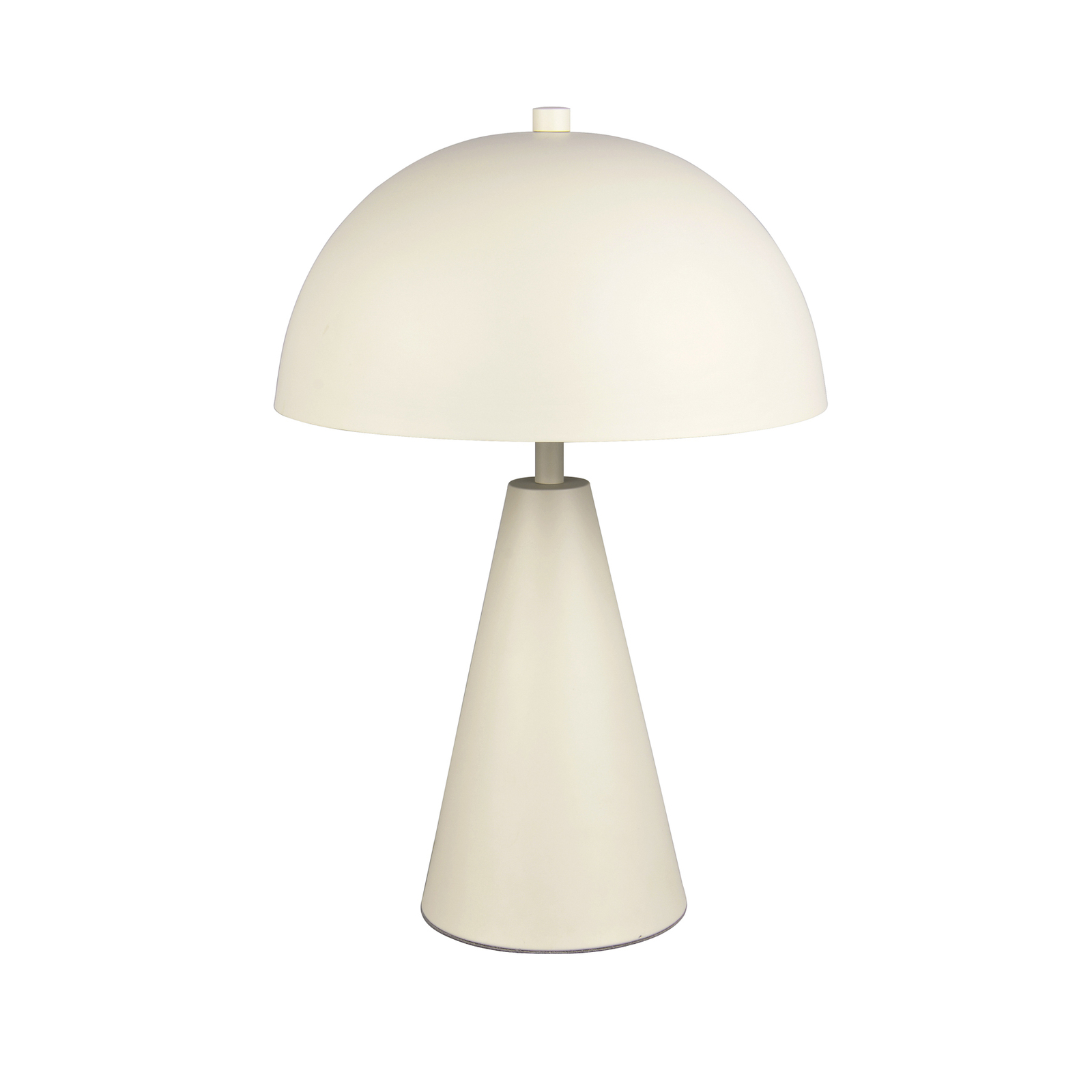 Alfie table lamp, light grey matt, metal, E27