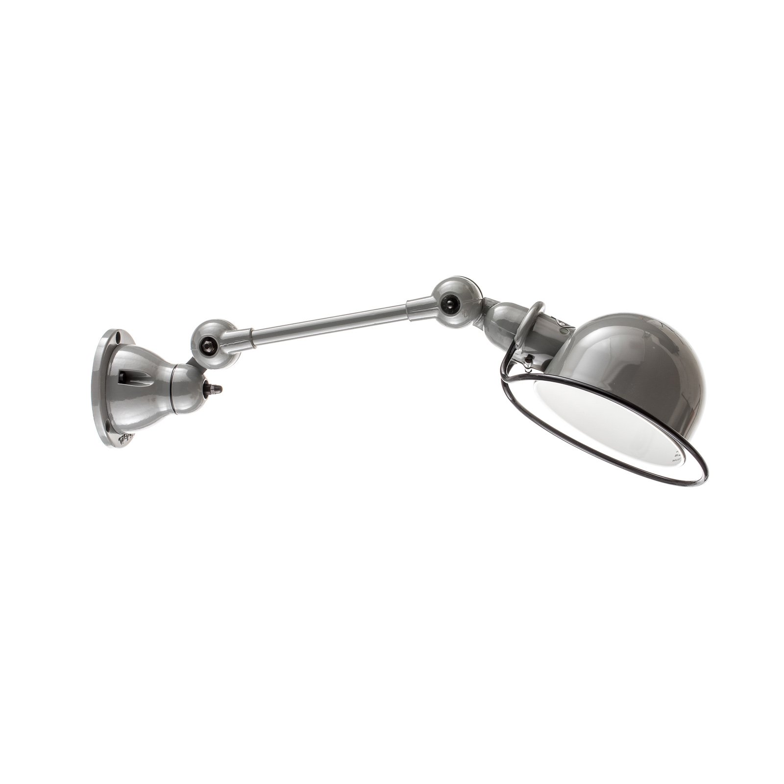 Jieldé Loft D2501 flexibele wandlamp, grijs