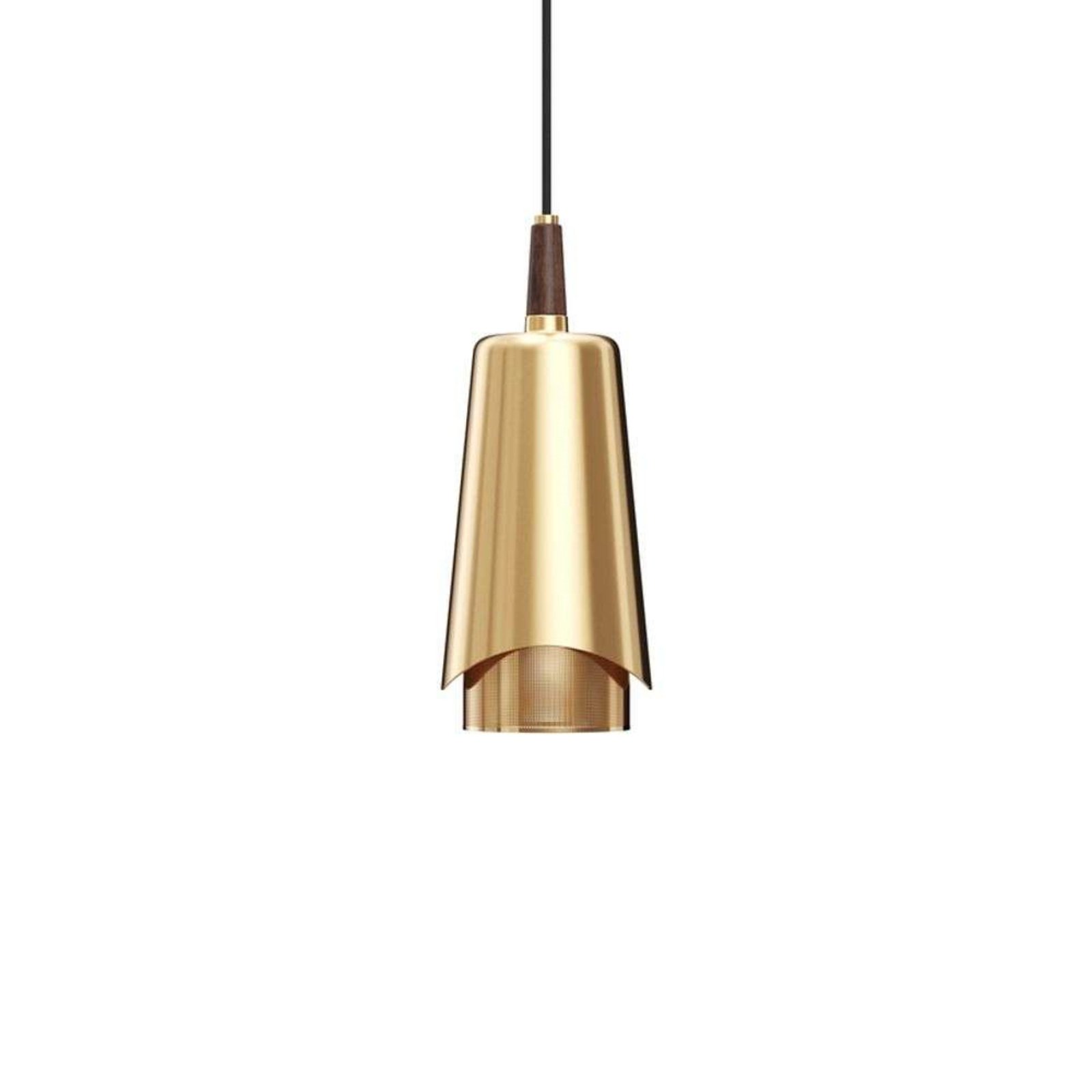 Umanoff Lustră Pendul Brass/Walnut - Audo Copenhagen