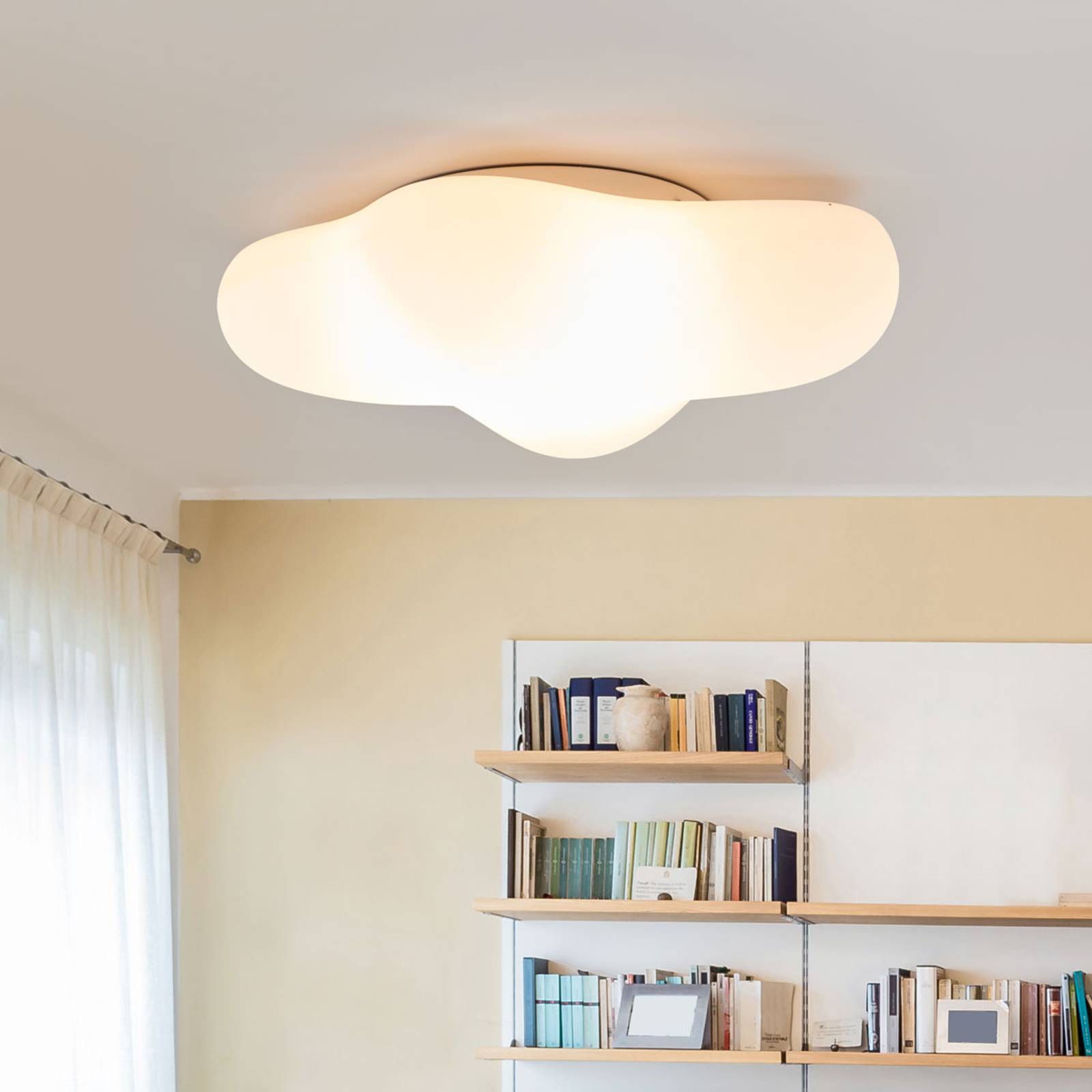 Lampa sufitowa EOS w kształcie Wolke, 50 cm