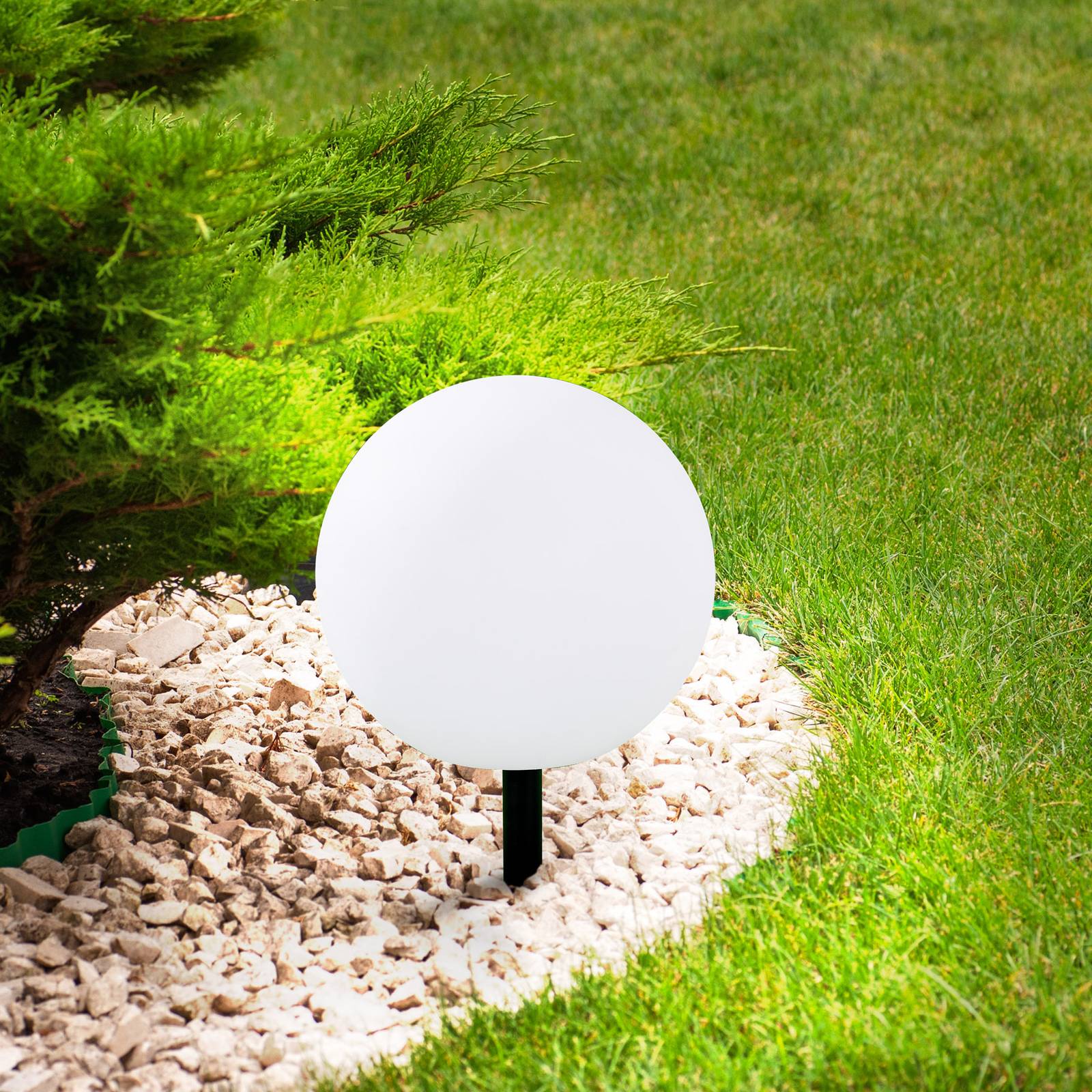 Levně Dekorativní solární LED svítidlo ve tvaru koule