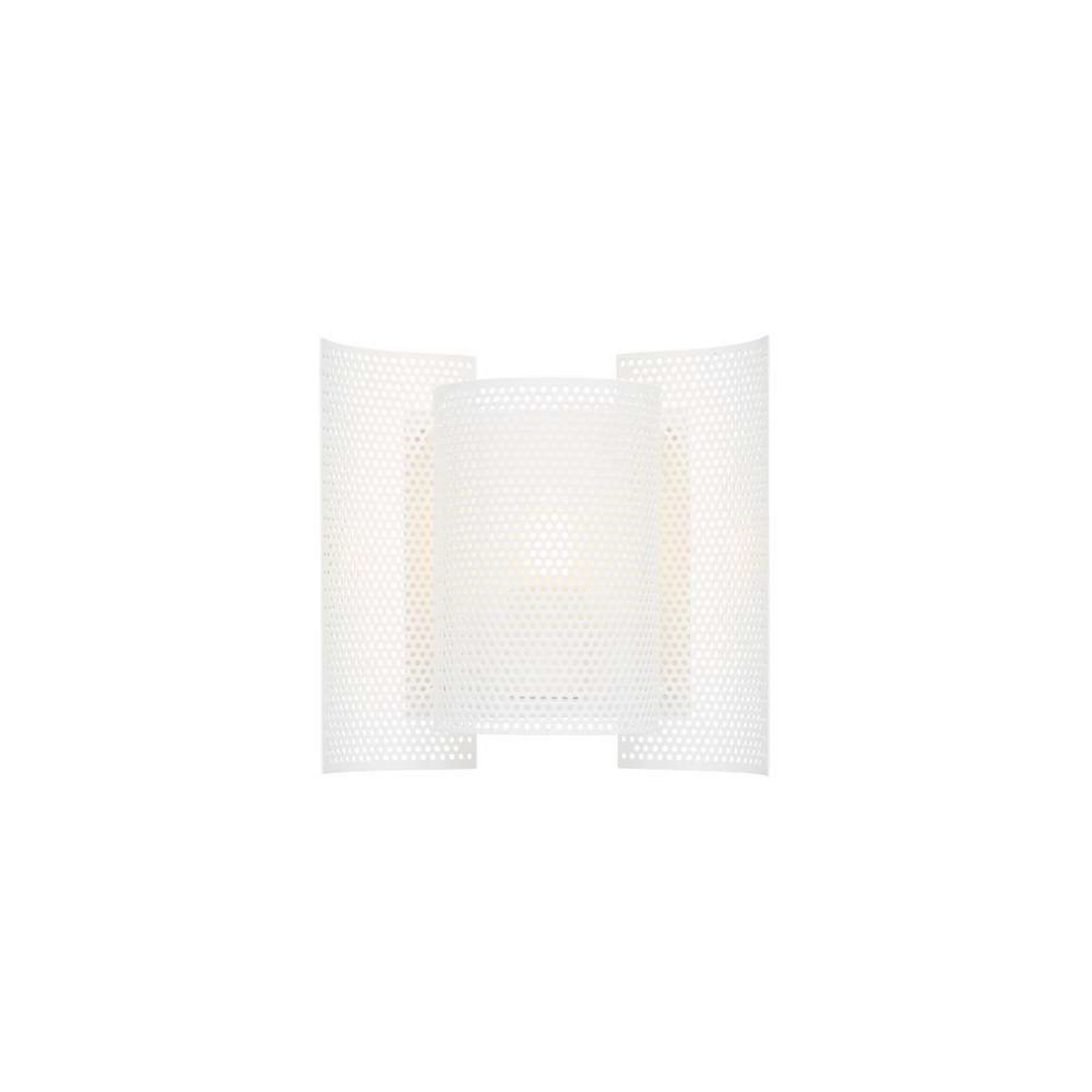 Butterfly Perforated Wall Lamp White - Northern