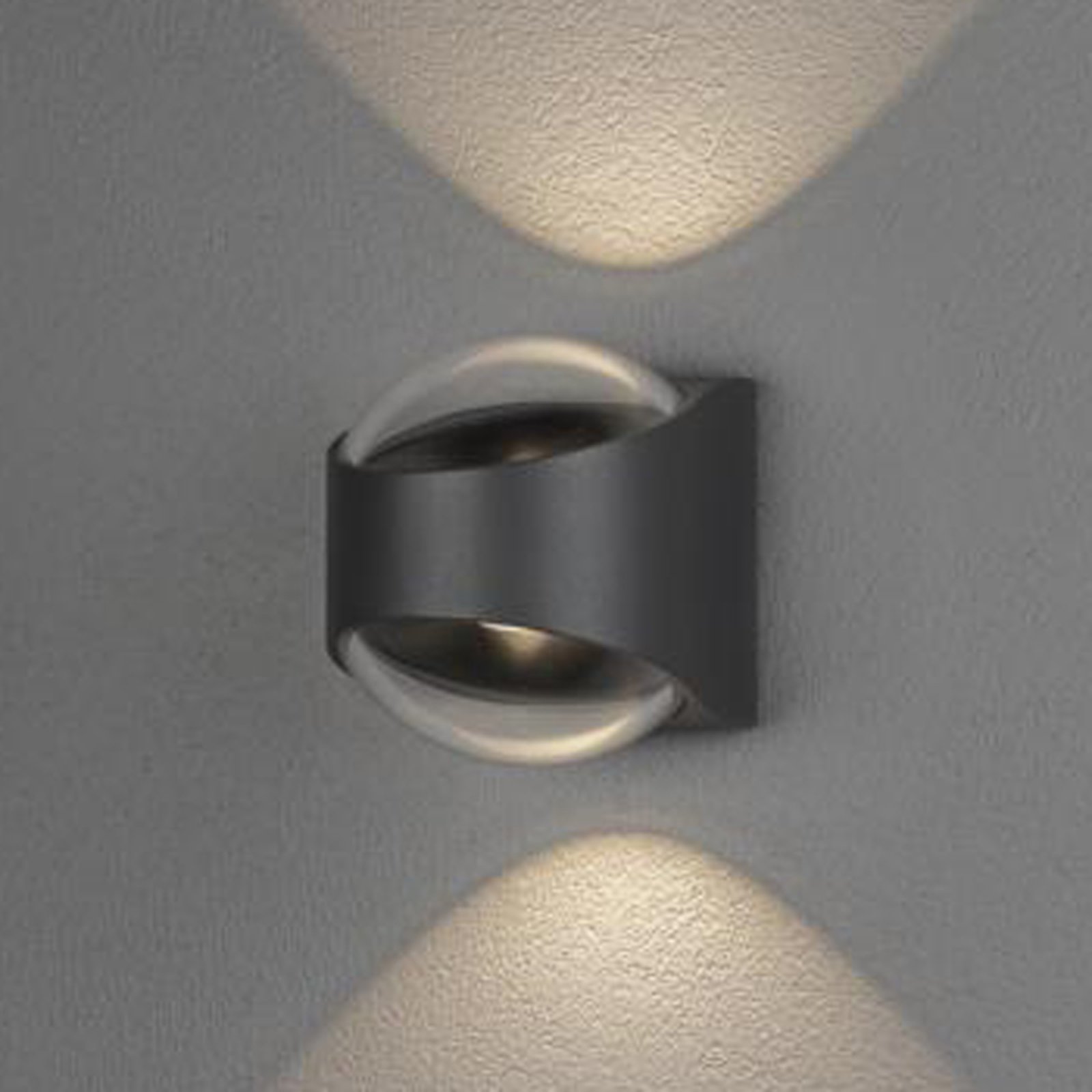 LED-Außenwandlampe Bitonto 2-flammig