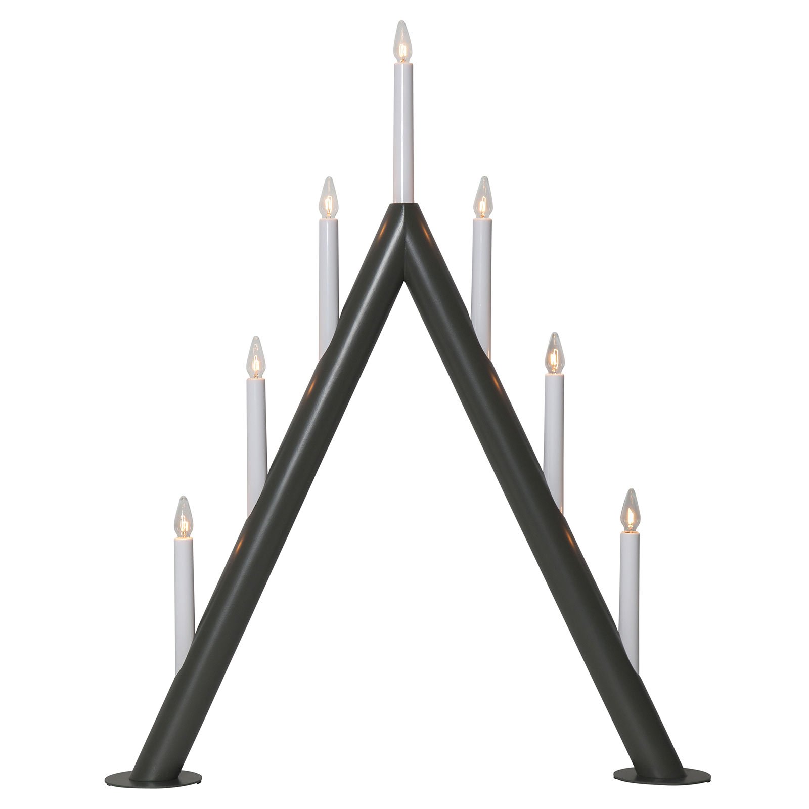 Circum candelabra, pointed, 7-flame