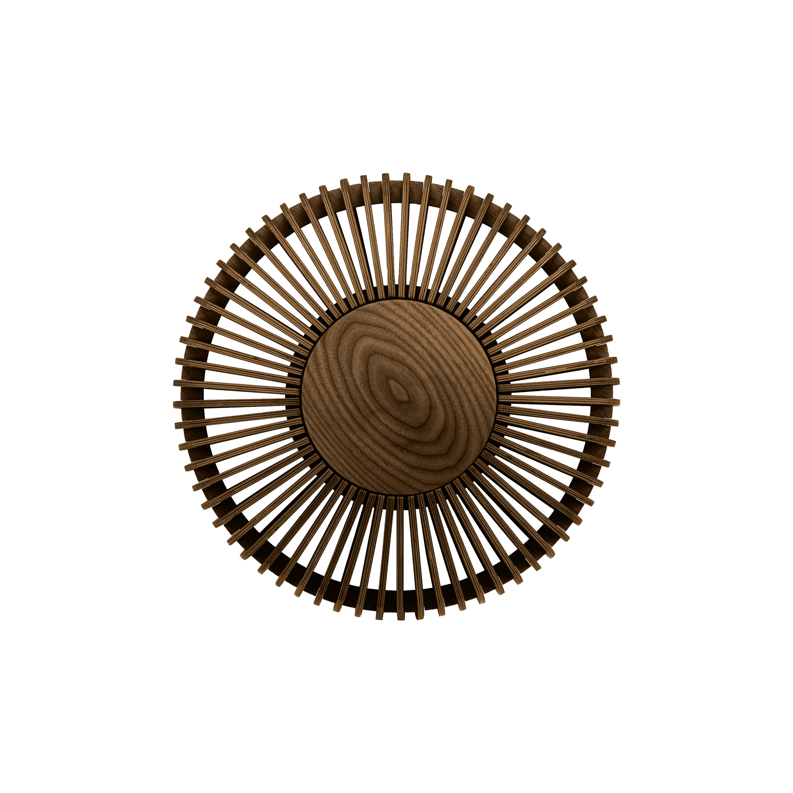 UMAGE Clava up wall light made of wooden slats