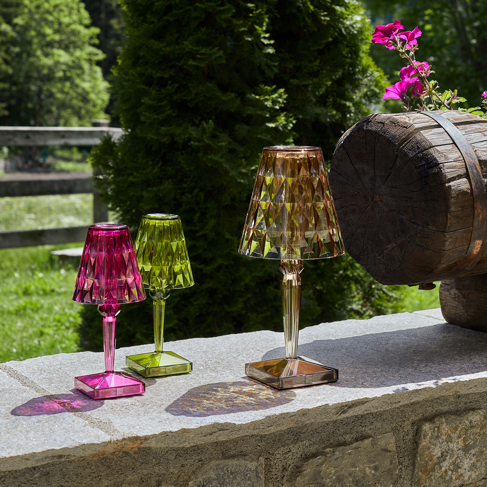 Big Battery Portable Table Lamp IP54 Cola - Kartell