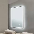 Ramme LED-speil, 45 x 60 cm, CCT, antidugg, dimbar