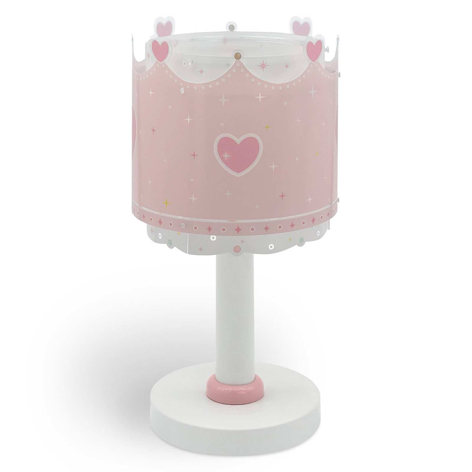 Lampe de table pour enfants Little Queen, G4, Ø 15 cm