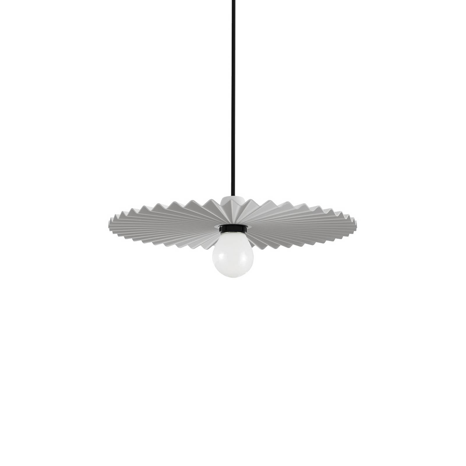 Hängeleuchte Doge_P, weiß, Metall, Ø 39 cm, E27