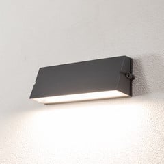 Venkovní nástěnné svítidlo BEGA LED 24374 K3, grafit, hliníkový odlitek,