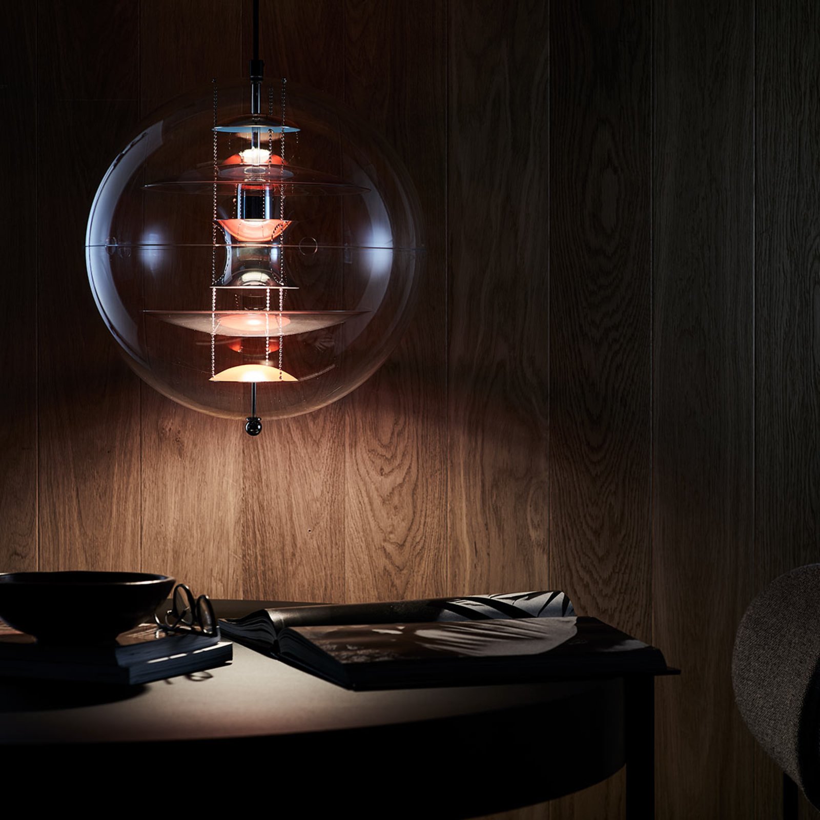 VP Globe 40 Taklampa Coloured Glass - Verpan