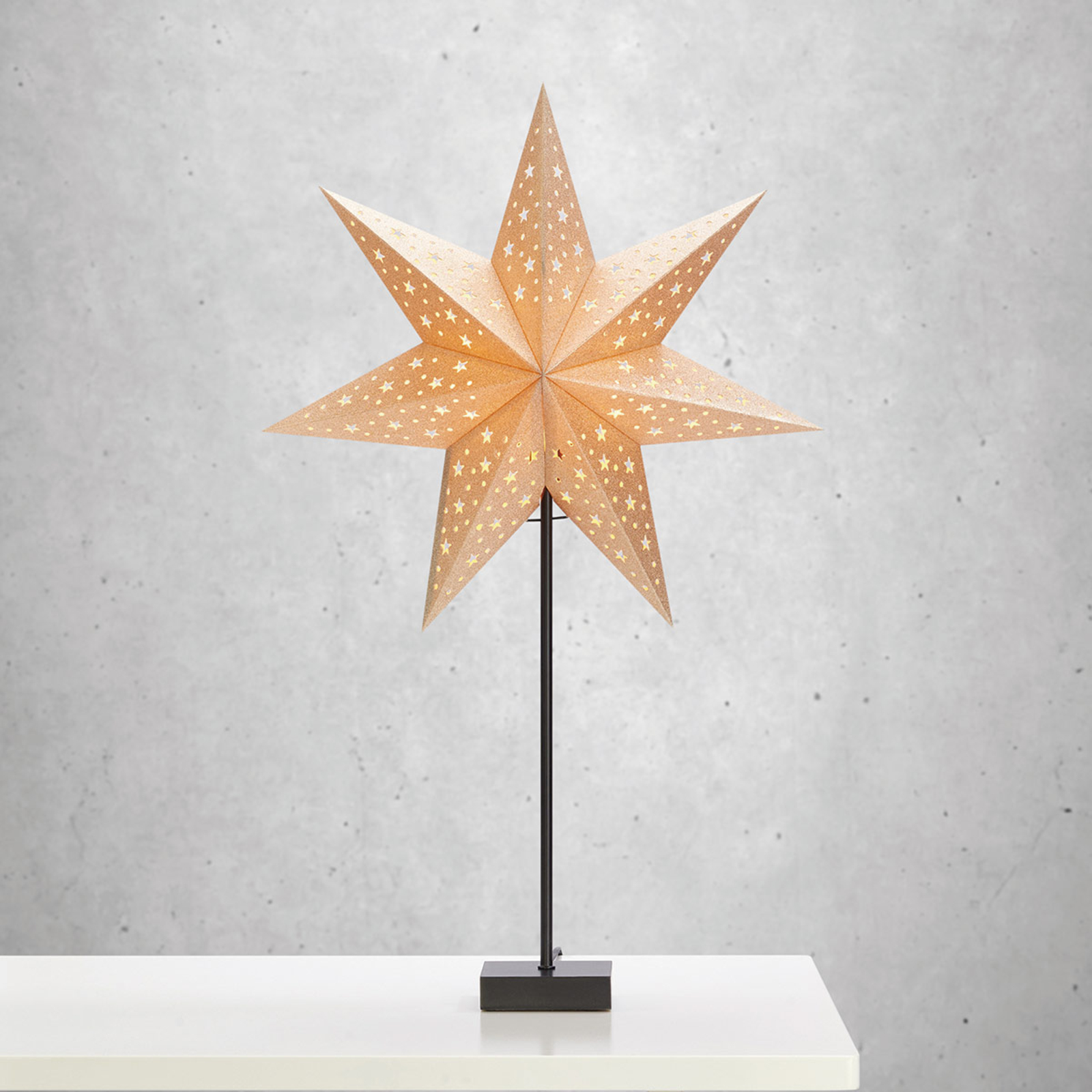 Estrella de pie Solvalla, altura 69 cm