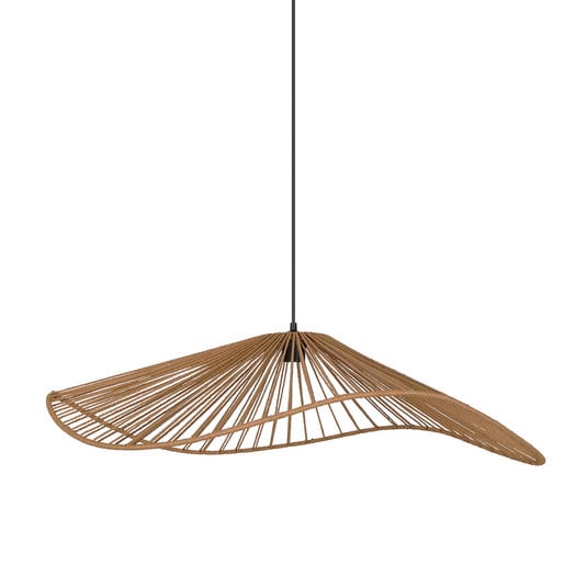 Sahara-riippuvalaisin, luonnonvärinen, korkeus 18 cm, paperia – COREP SAS