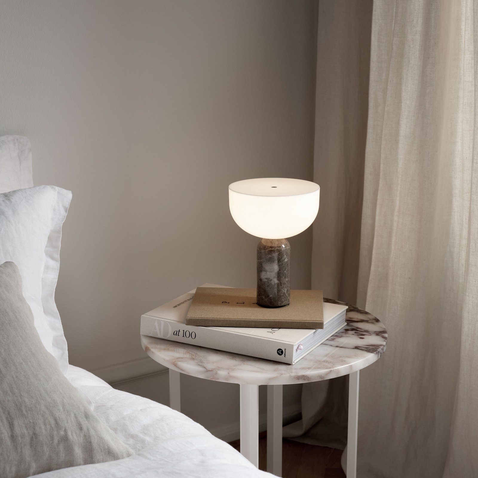 Kizu Portable Tischleuchte Grey - New Works