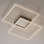 Paul Neuhaus Q-INIGO LED-Deckenleuchte zweiflammig
