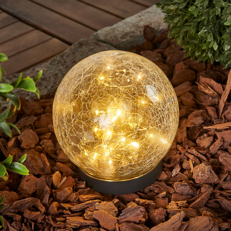 Glory - kuleformet solcelledrevet bordlampe