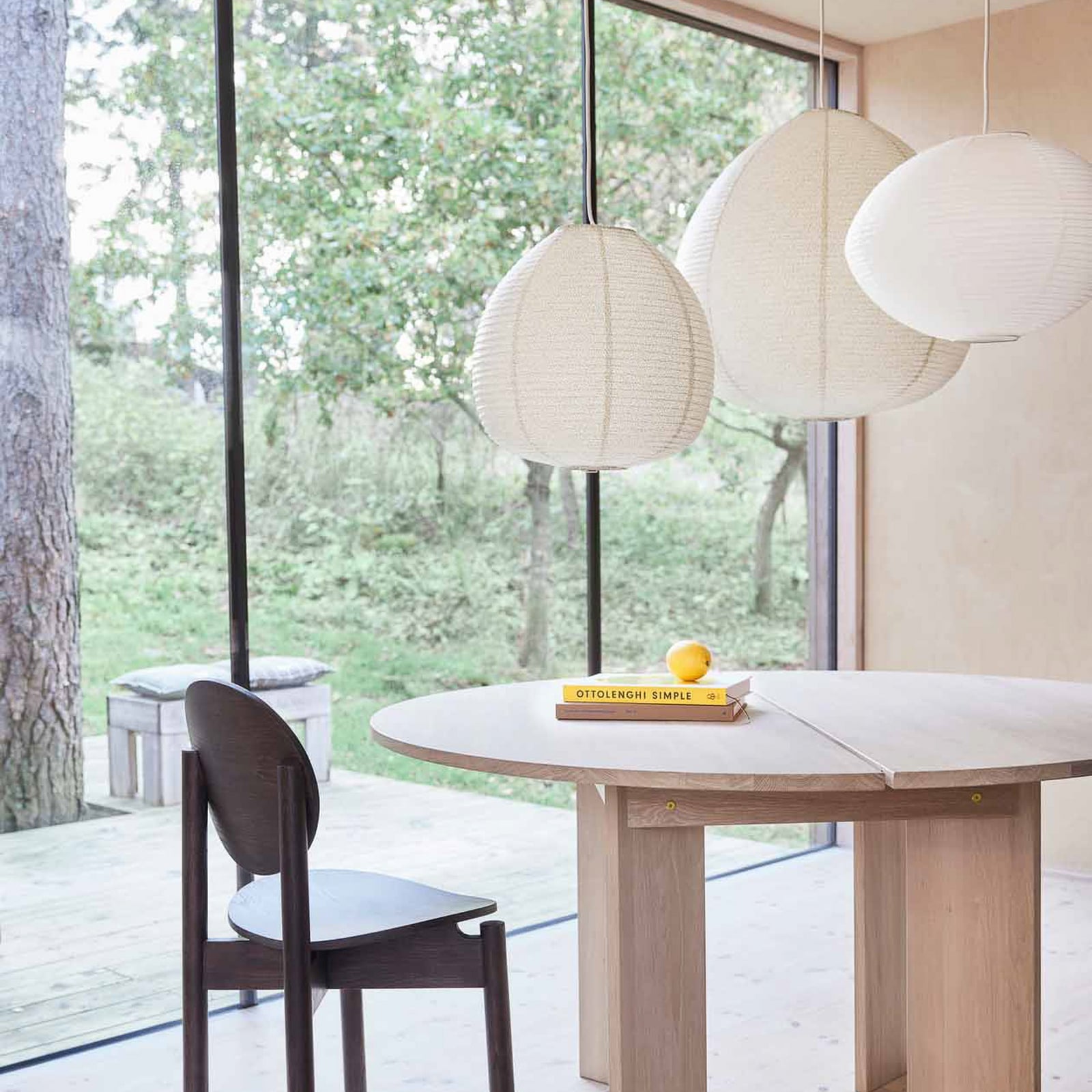 Abat-jour Moyo, blanc, Ø 41 cm, papier - OYOY Living Design Abat-jour Moyo, blanc, Ø 41 cm, papier - OYOY Living Design