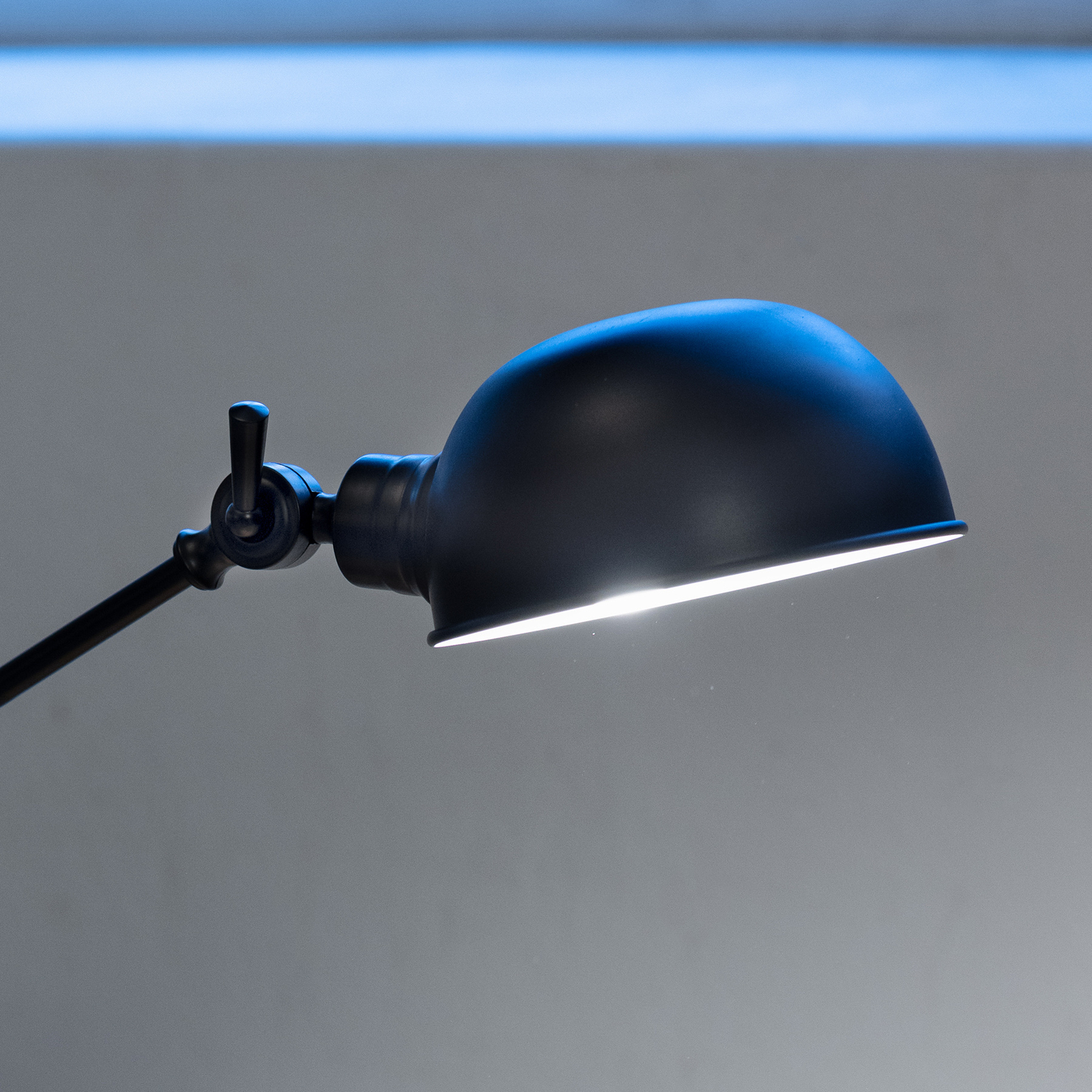 Portland tafellamp, 2-voudig verstelbaar, zwart