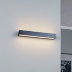 LED wall light Mera, width 40 cm, black