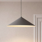 Suspension Lume XL, marron, métal, Ø 49 cm, GX53
