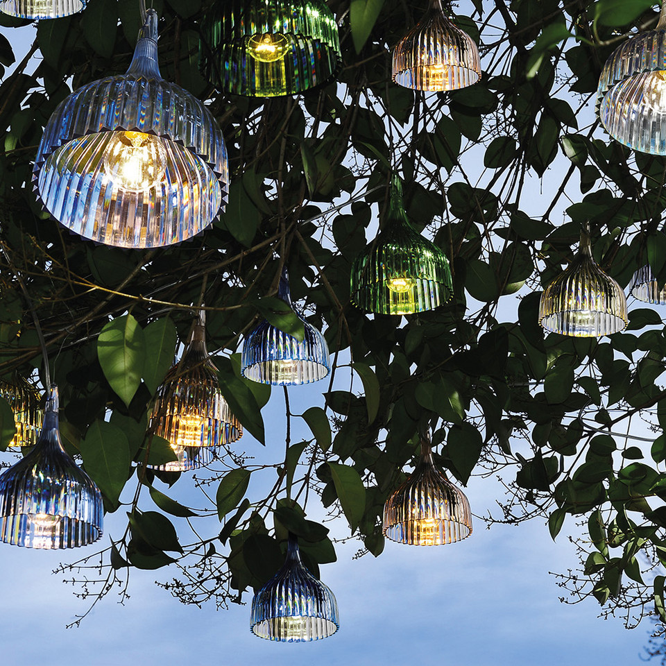 Kartell E' Taklampa, grön från Kartell