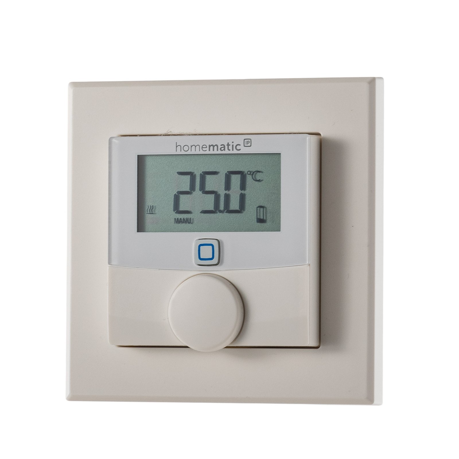 Homematic IP thermostat mur capteur humidité blanc