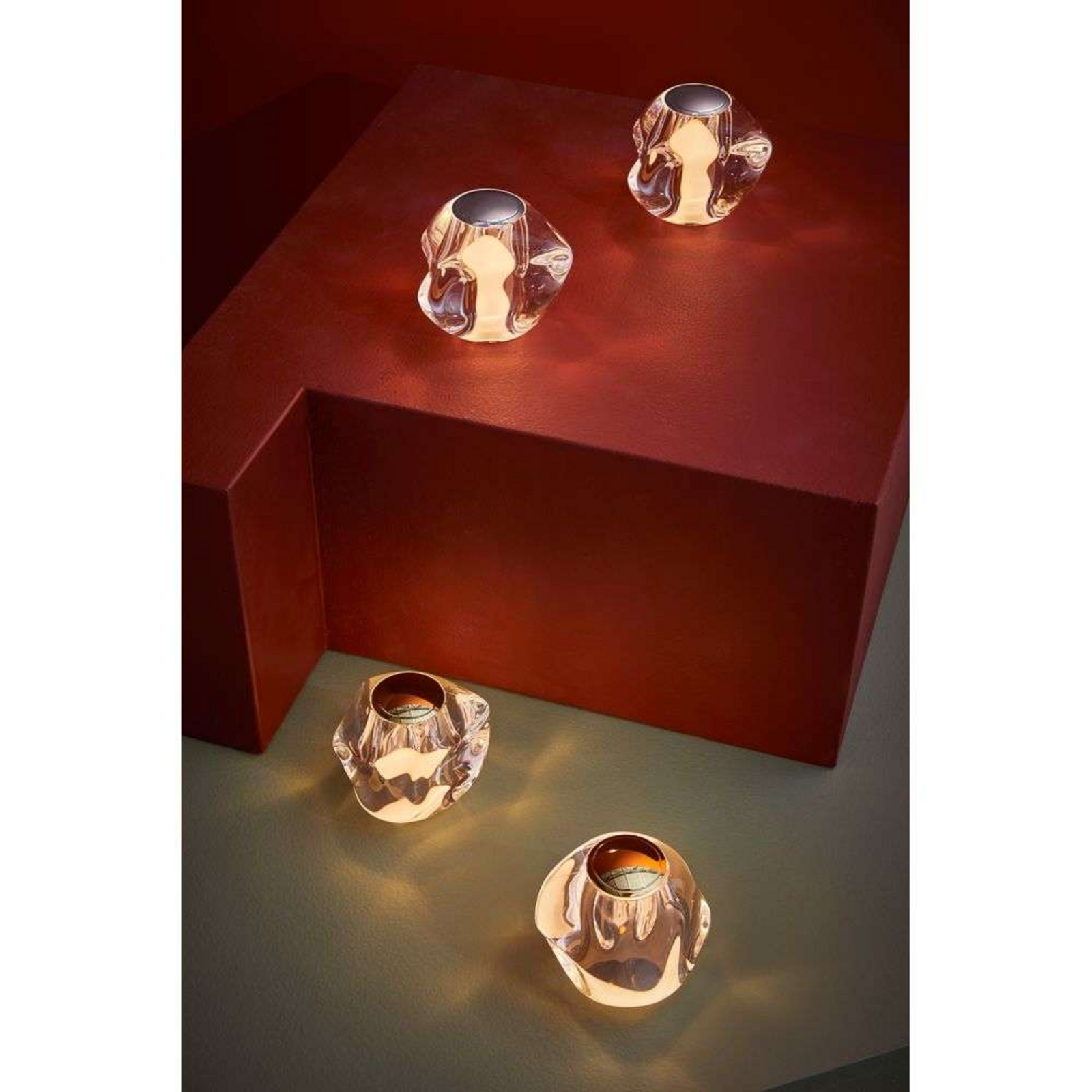 Ice Ball Portable Candeeiro de Mesa Chrome - Loom Design