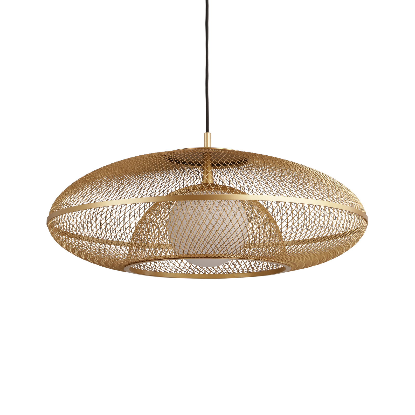 Suspension Faraday Large couleur laiton, Ø 60 cm - UMAGE