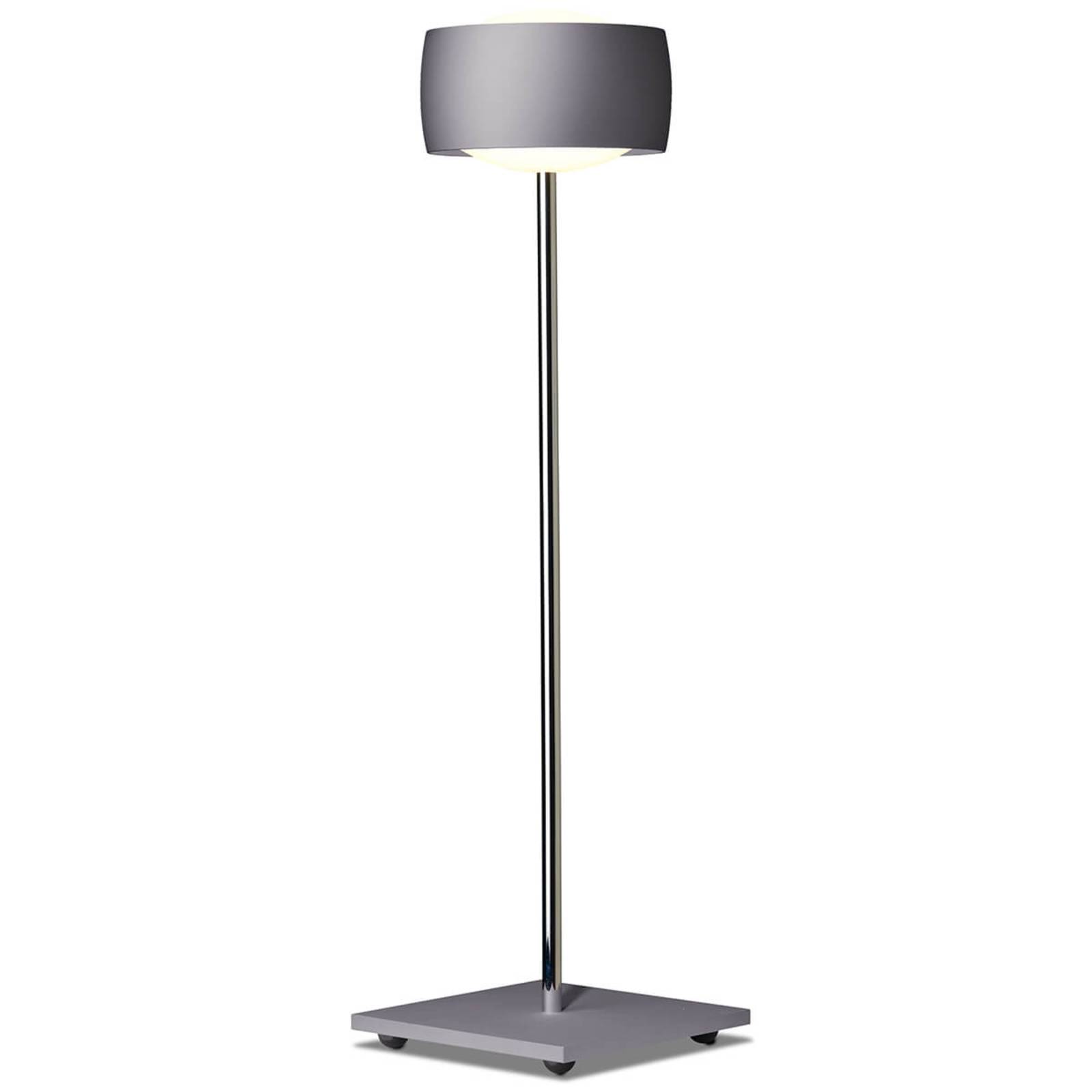 Oligo Lampada da tavolo LED Grace con sensore, grigio