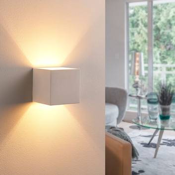 LED-Gipsleuchte Kay mit Up- und Downlight