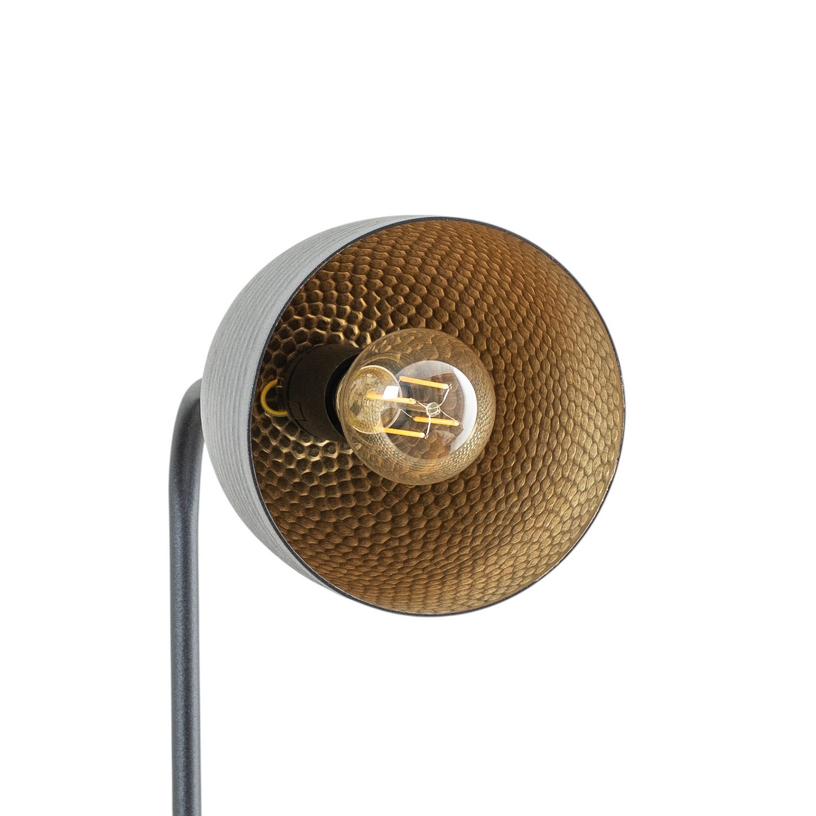 Tattoo 4090 floor lamp, black, metal, height 120 cm