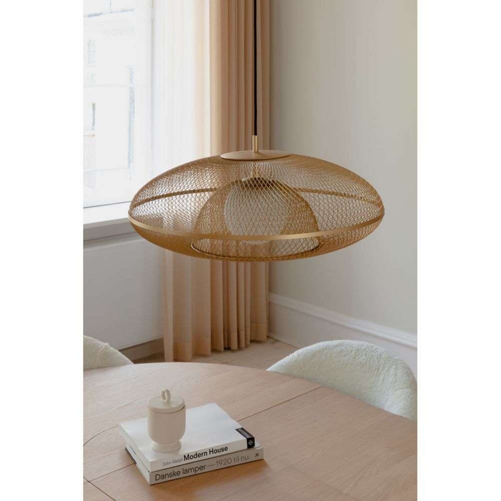 Faraday Lustră Pendul L Brushed Brass - UMAGE