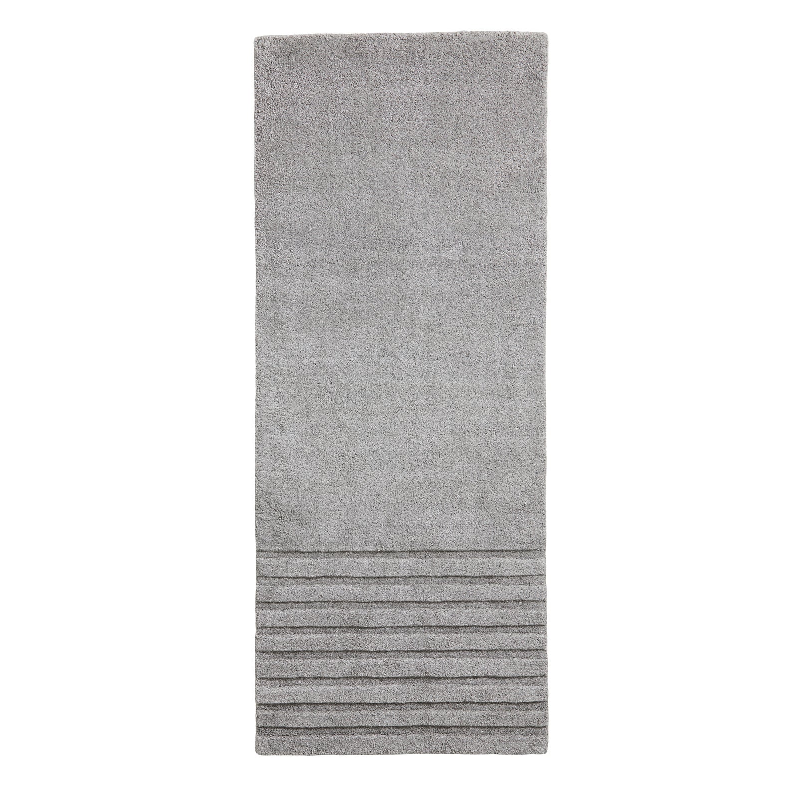 Tapis Kyoto, gris, 80 cm x 200 cm, laine - Woud Tapis Kyoto, gris, 80 cm x 200 cm, laine - Woud