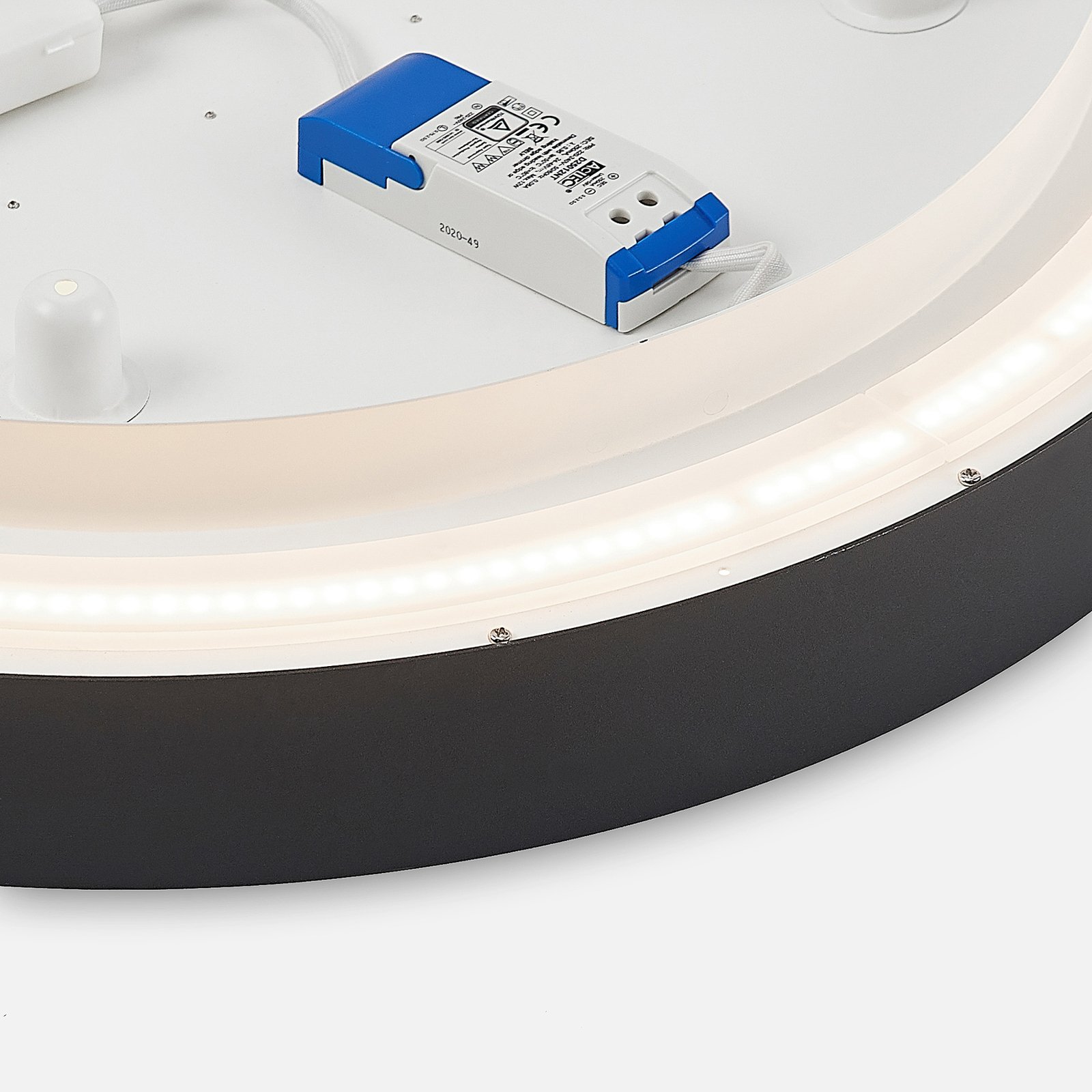 Vanida LED Candeeiro de Tecto Ø60 Black - Arcchio