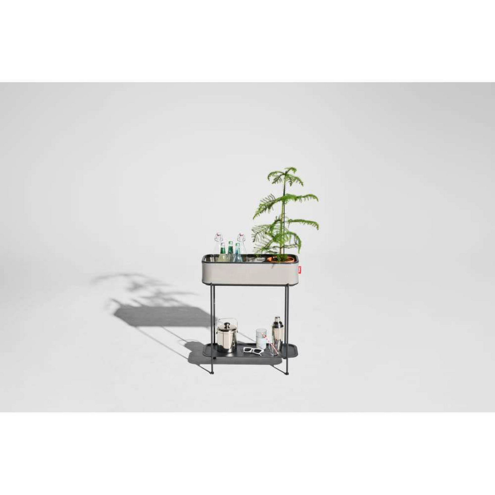 Adoreganizer Rangement/Table D'appoint Wolf Grey - Fatboy®
