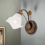Sisi væglampe, florentinsk stil, antikt look