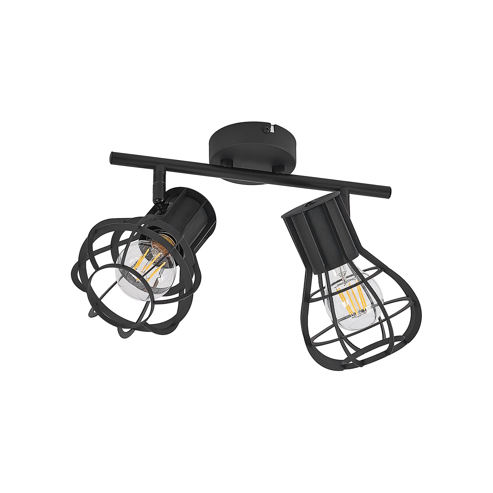 Lindby Nurja downlight, two-bulb