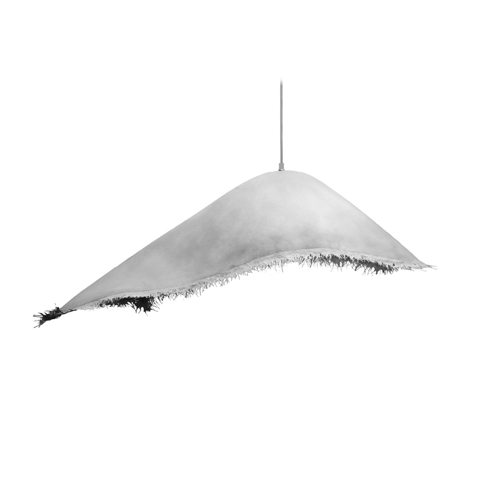 Karman Moby Dick buiten hanglamp, lengte 83 cm, glasvezel