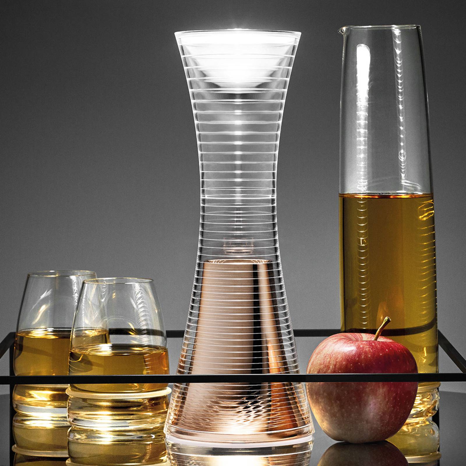 Artemide Come Together LED table lamp 2700K copper, for Living / Dining Room, methacrylates, aluminium, 3.6 W, H: 26.9 cm