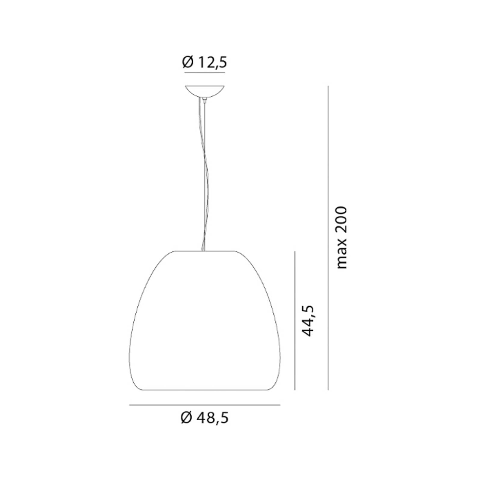 Rotaliana Pomi H1 żyrandol złoty Ø 48,5 cm
