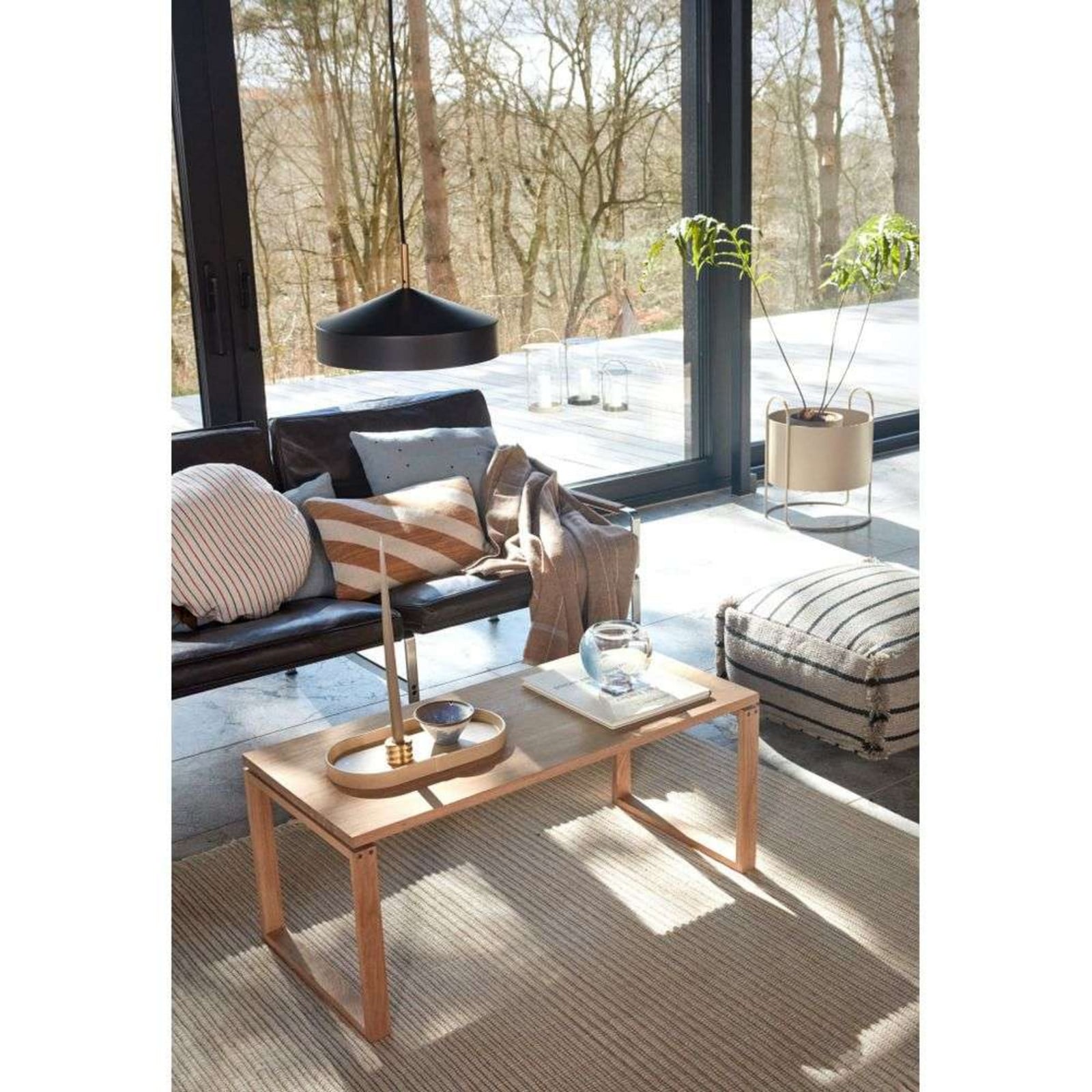 Hatto Pendel Small Optic Blue OYOY Living Design - Stue - Metal