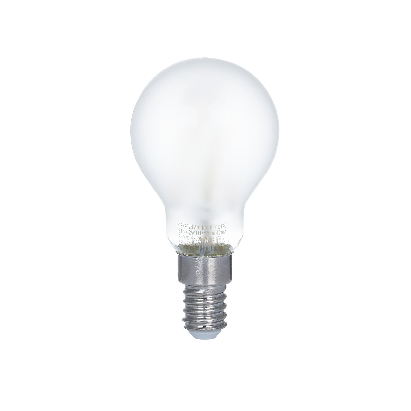 LUUMR Smart LED cseppes lámpa, 2 darabos szett, E14, 4.2W, matt, Tuya
