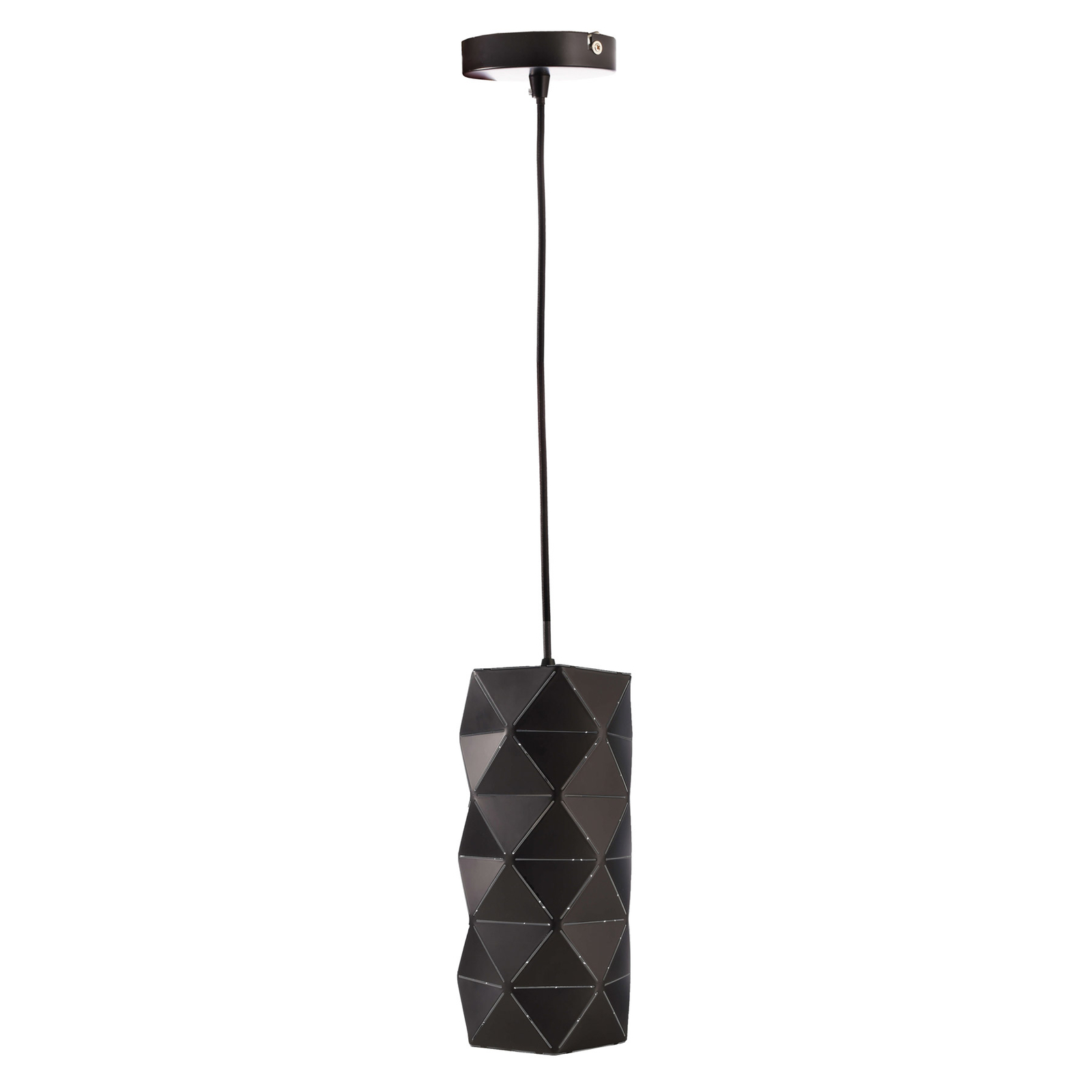 Hanglamp Asterope linear Ø 15cm, zwart